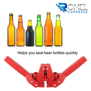 Taponadora de corcholatas manual para botellas de vidrio