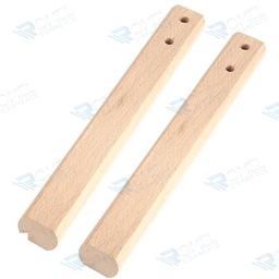 [REP118] PAR DE MANGOS DE MADERA PARA WAFFLERA TIPO HUEVO +ENVIO