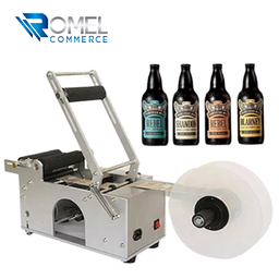 [ETI108] ETIQUETADORA SEMIAUTOMÁTICA PARA BOTELLAS REDONDAS MOD. LT50